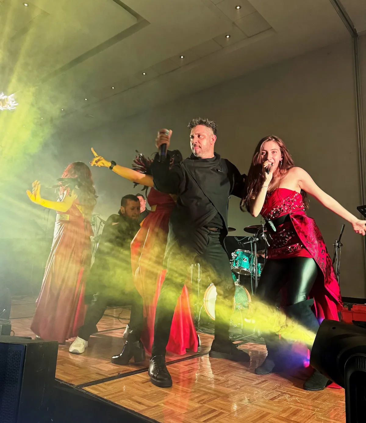 Amatista Sonando Cumbia en evento Olmeca 1